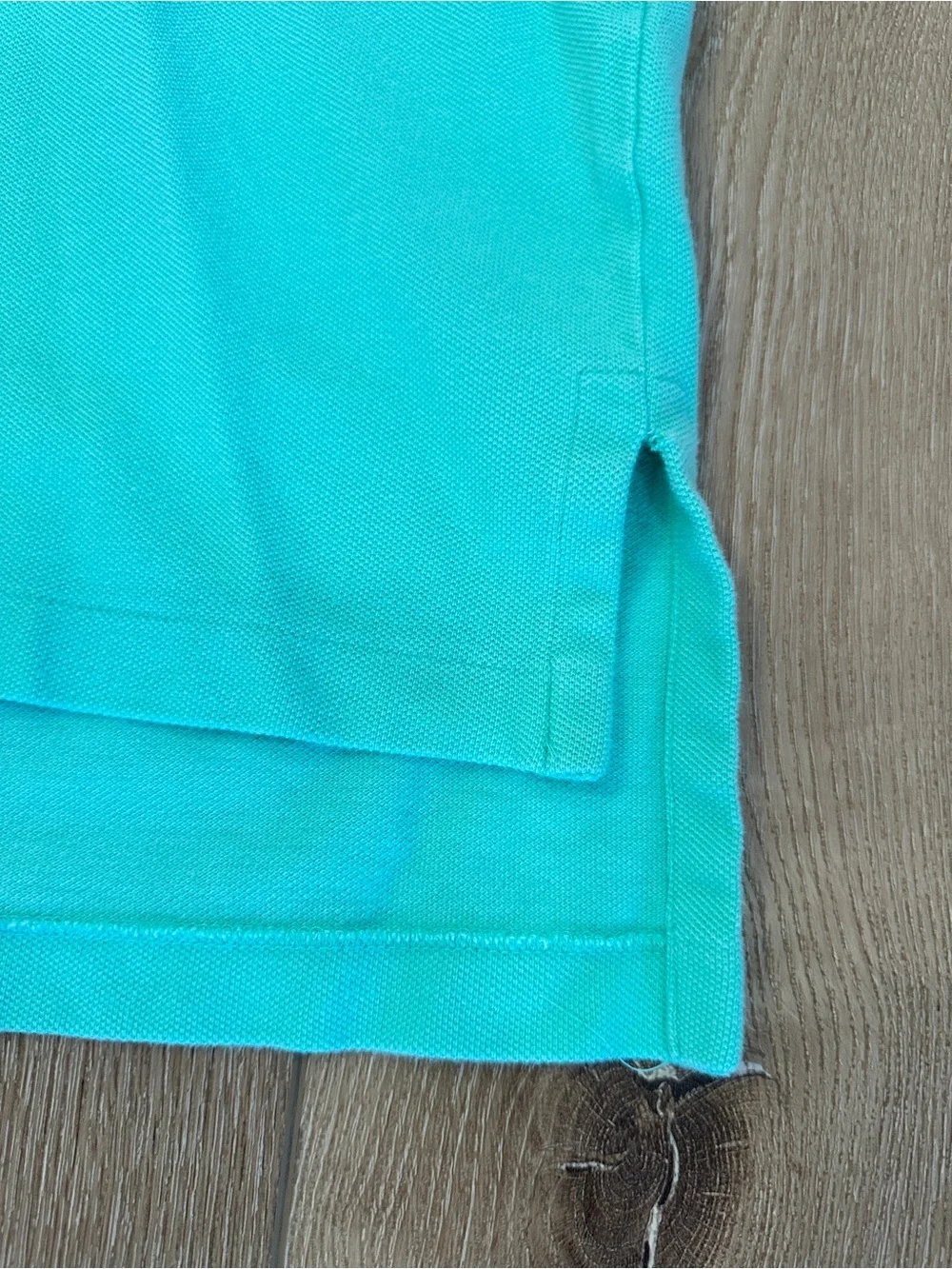 Polo Ralph Lauren Sea Foam Green Polo Shirt Men's Size L Orange Pony Logo